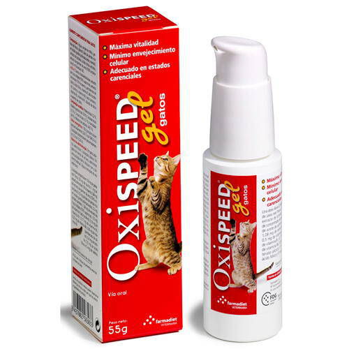 Pharmadiet Oxispeed Gel Antienvejecimiento para gatos