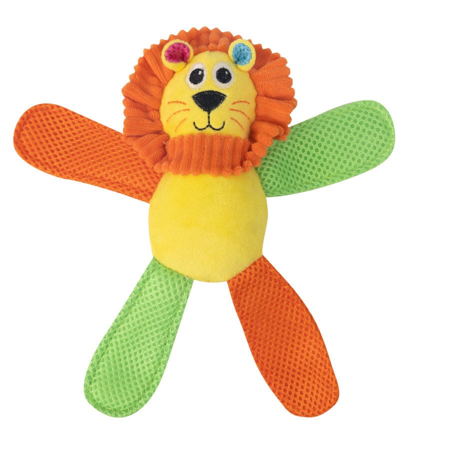 Tootoy! Chew Fetch It Lion Multicolor peluche para perros, , large Imagen numero 2