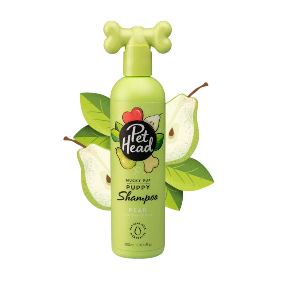 Pet Head champ&uacute; de pera para cachorros, , large Imagen numero 1