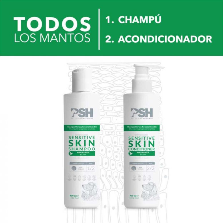 PSH Sensitive Skin Acondicionador para perros y gatos thumbnail