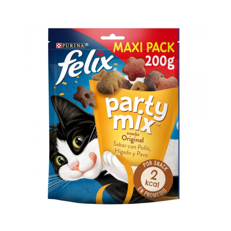 200 g Felix Party Mix Original Bocaditos para gatos,  Imagen numero 1 200 g Felix Party Mix Original Bocaditos para gatos, , large Imagen numero 1