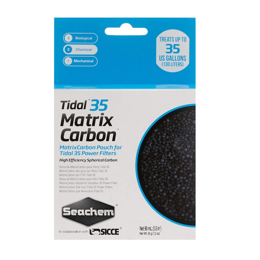 Seachem Matrix Tidal Carbón Activo para filtro de acuarios