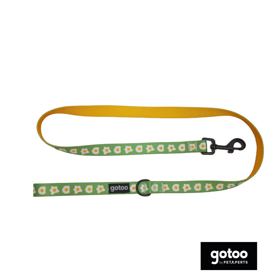 Gotoo Correa estampada verde para perro thumbnail