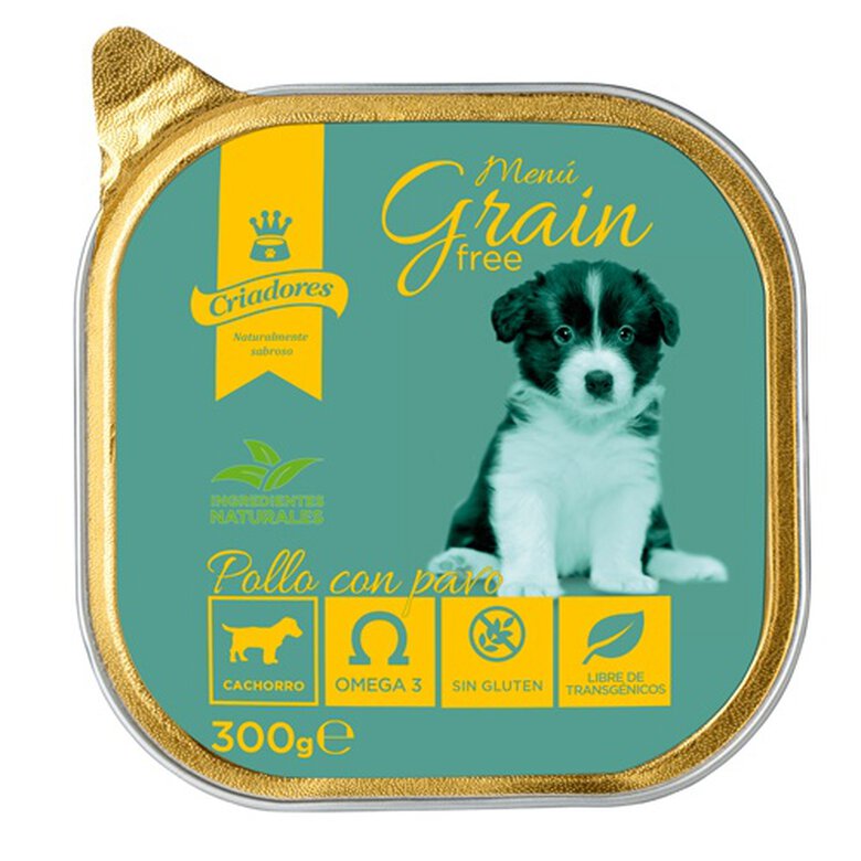 Criadores Menú Grain Free Puppy pollo-pavo Imagen numero 1 Criadores Menú Grain Free Puppy pollo-pavo Imagen numero 1