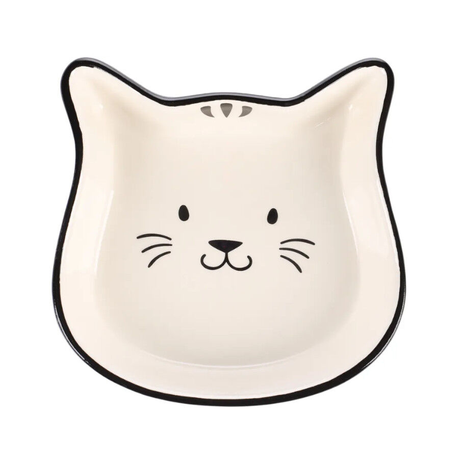 Flamingo Comedero y Bebedero de Cerámica para gatos thumbnail