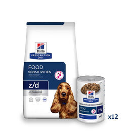 Hill's Prescription Diet Food Sensitivities z/d pack pienso y latas para perros