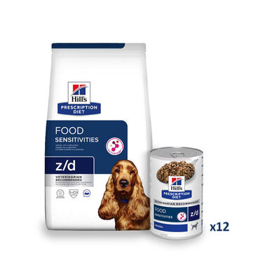 Hill's Prescription Diet Food Sensitivities z/d pack pienso y latas para perros