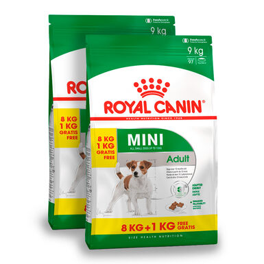 Royal Canin Mini Adult pienso para perros - 2x9kg Pack Ahorro