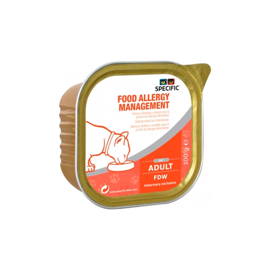 100 g Specific Adult FDW Allergy Management tarrinas para gatos  , , large Imagen numero 1
