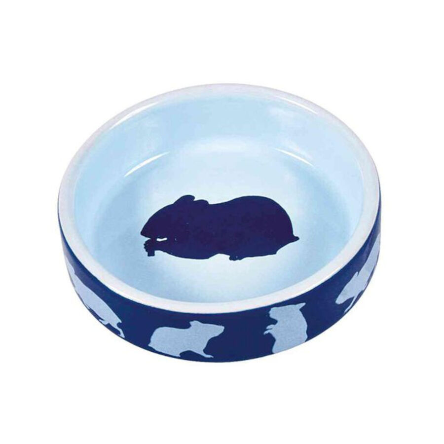 80 ml Trixie Motivos H&aacute;mster Comedero de Cer&aacute;mica para roedores, , large Imagen numero 3