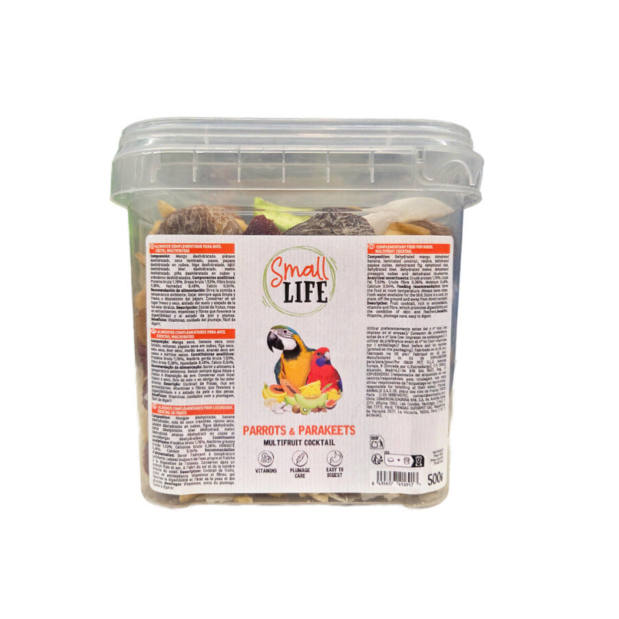 Small Life Frutas Deshidratadas para loros