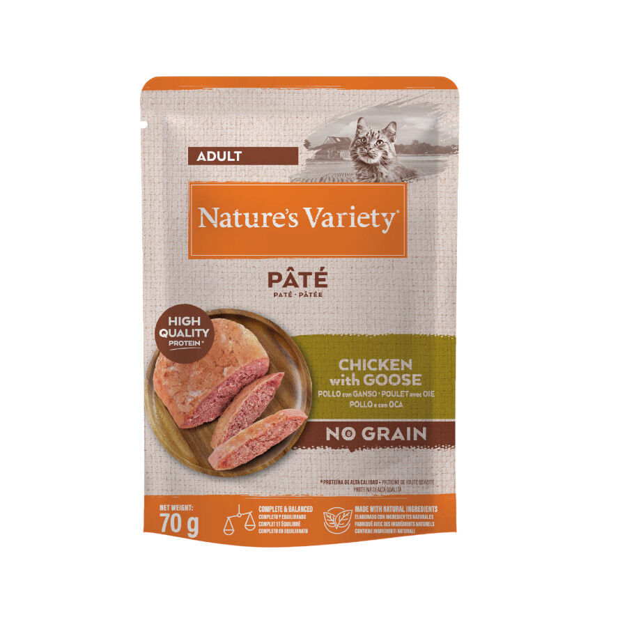 70 g Nature's Variety Original Adult pollo y ganso sobre para gatos, , large Imagen numero 1