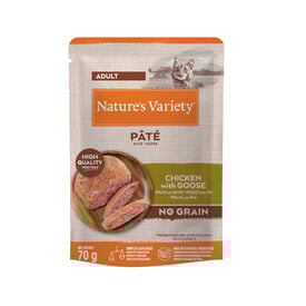 Nature's Variety Original Adult pollo y ganso sobre para gatos