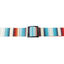Gotoo Collar estampado rayas multicolor para perros, , large indicador imagen numero 4