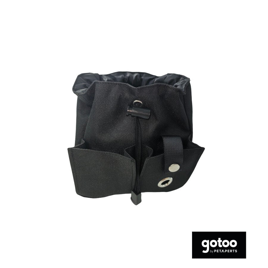 Gotoo Bolsa porta premio negra para perros, , large Imagen numero 1