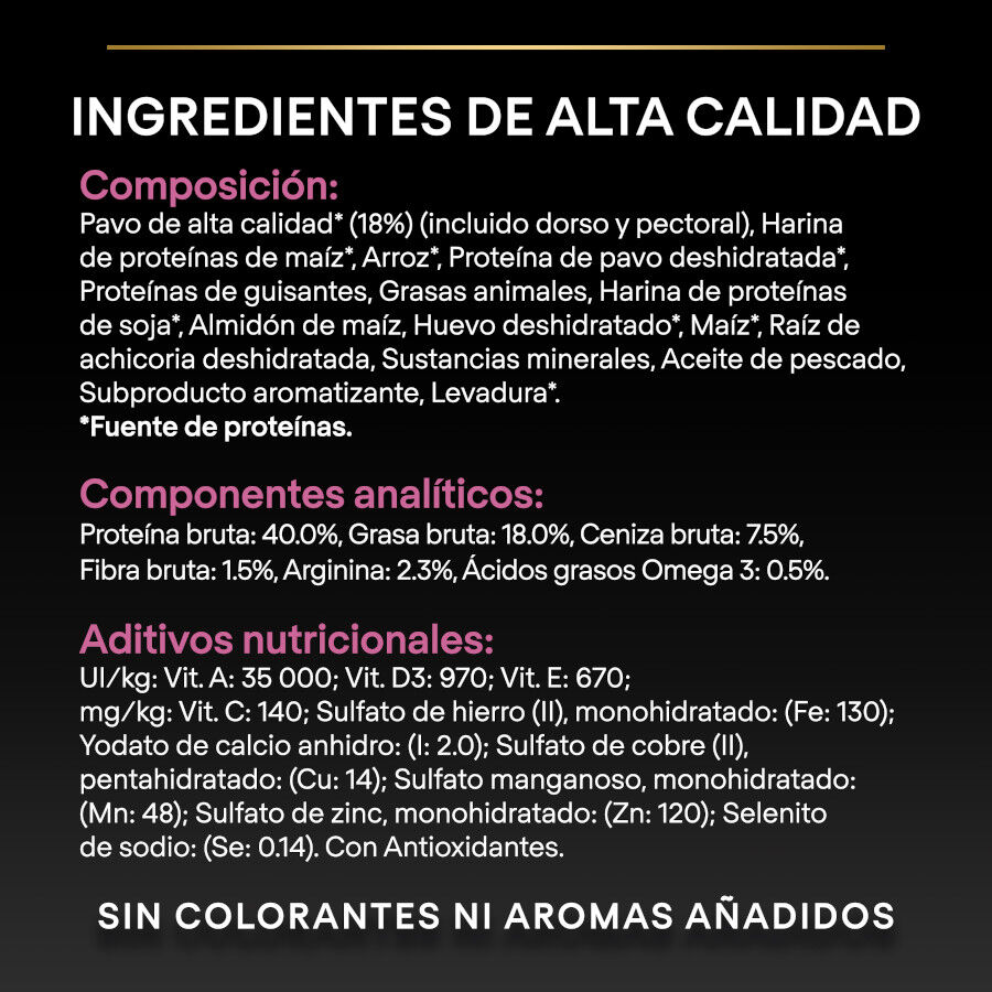 Pro Plan Adult Delicate Digestion pavo pienso para gatos thumbnail