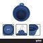 Gotoo Comedero Plegable y Port&aacute;til de Silicona Azul para perros y gatos, , large indicador imagen numero 3