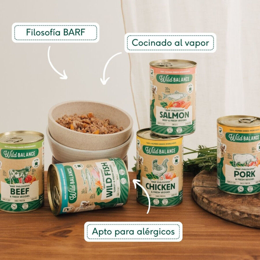 400 g Wild Balance Cerdo lata para perros, , large Imagen numero 5