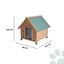 Tk-Pet Makalu Caseta para perros, , large indicador imagen numero 6