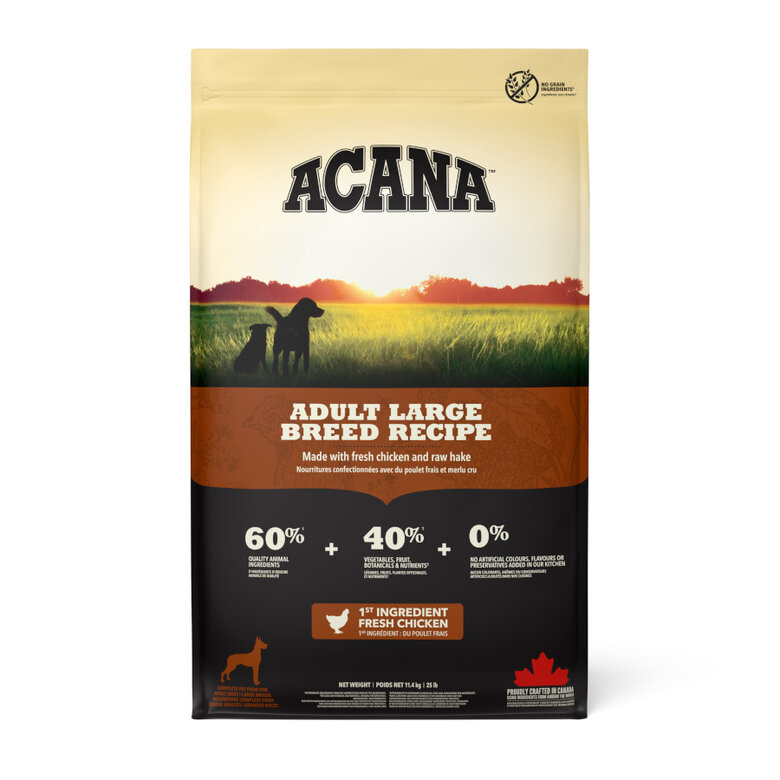 11.4 kg Acana Adult Large Breed pienso para perros,  Imagen numero 1 11.4 kg Acana Adult Large Breed pienso para perros, , large Imagen numero 1