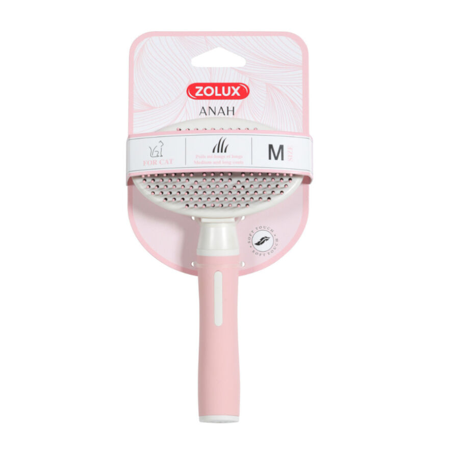 Zolux Anah Slicker Retráctil Carda Suave para gatos thumbnail