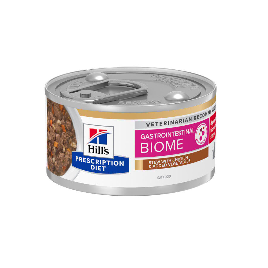 Hill’s Prescription Diet Gastrointestinal Biome Stress estofado lata para gatos thumbnail