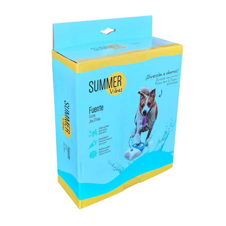 Summer Vibes Pedal de agua interactivo para perros thumbnail