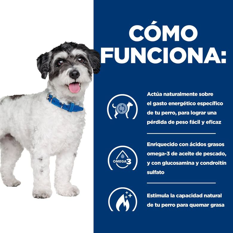 Hill&#039;s Prescription Diet Metabolic + Mobility Mini j/d pienso para perros thumbnail