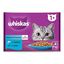 4 sobres x 85 g Whiskas Salmón y Atún Gelatina en Bolsita para Gatos Adultos, , large indicador imagen numero 1