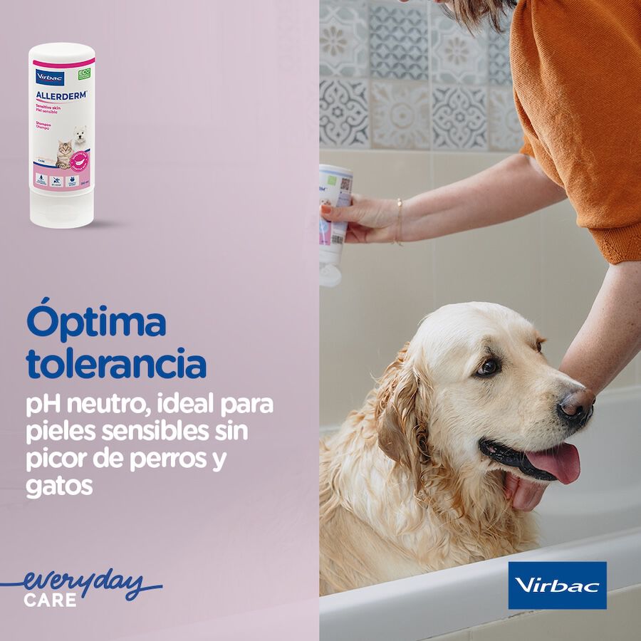 Virbac Allerderm Champú Piel Sensible para perros y gatos thumbnail