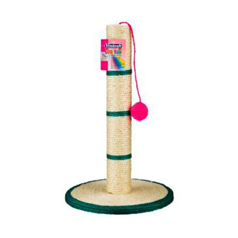 Vitakraft Poste Rascador de Sisal para gatos,  Imagen numero 1 Vitakraft Poste Rascador de Sisal para gatos, , large Imagen numero 1