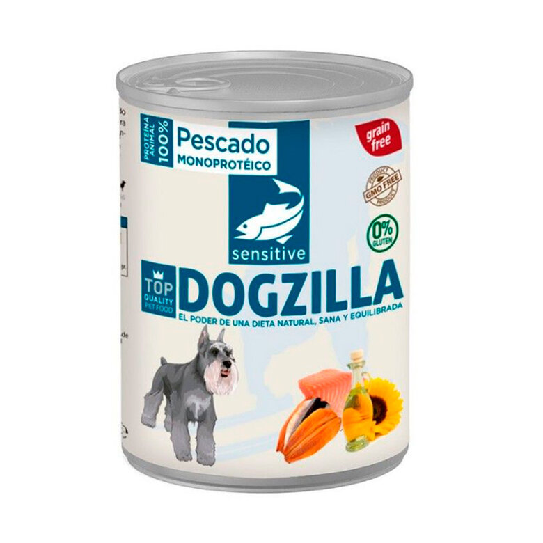 375 g Dogzilla Pescado en paté lata para perros,  Imagen numero 1 375 g Dogzilla Pescado en paté lata para perros, , large Imagen numero 1