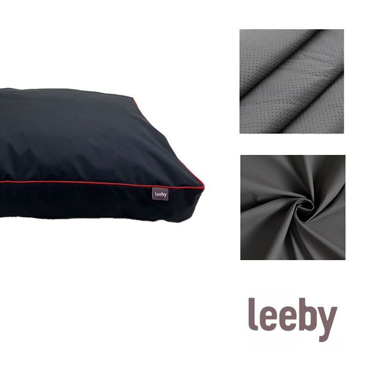 Leeby Colchoneta Waterproof Antipelo negra para perros thumbnail
