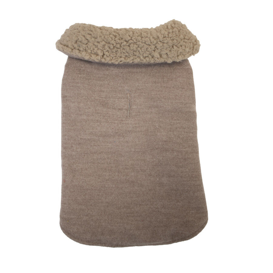 Outech Abrigo Marrón Borreguillo para perros thumbnail