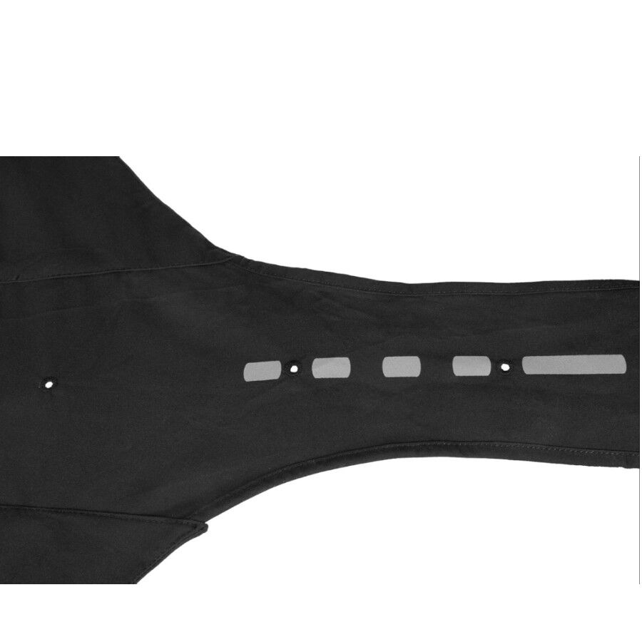 Non-stop dogwear Fjord Chubasquero Impermeable Negro para perros thumbnail