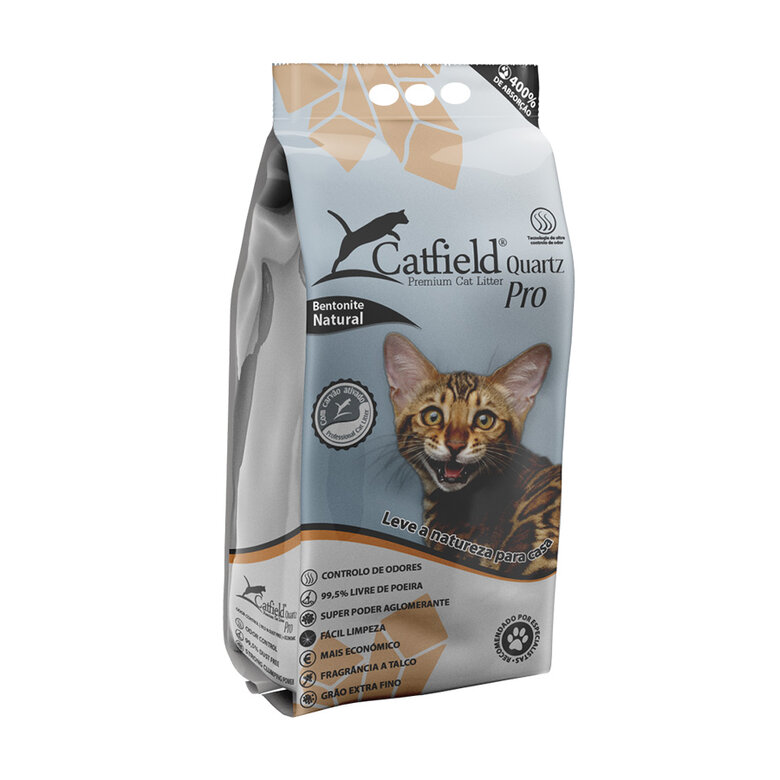 Catfield Premium Quartz Pro Arena Aglomerante para gatos, , large image number null