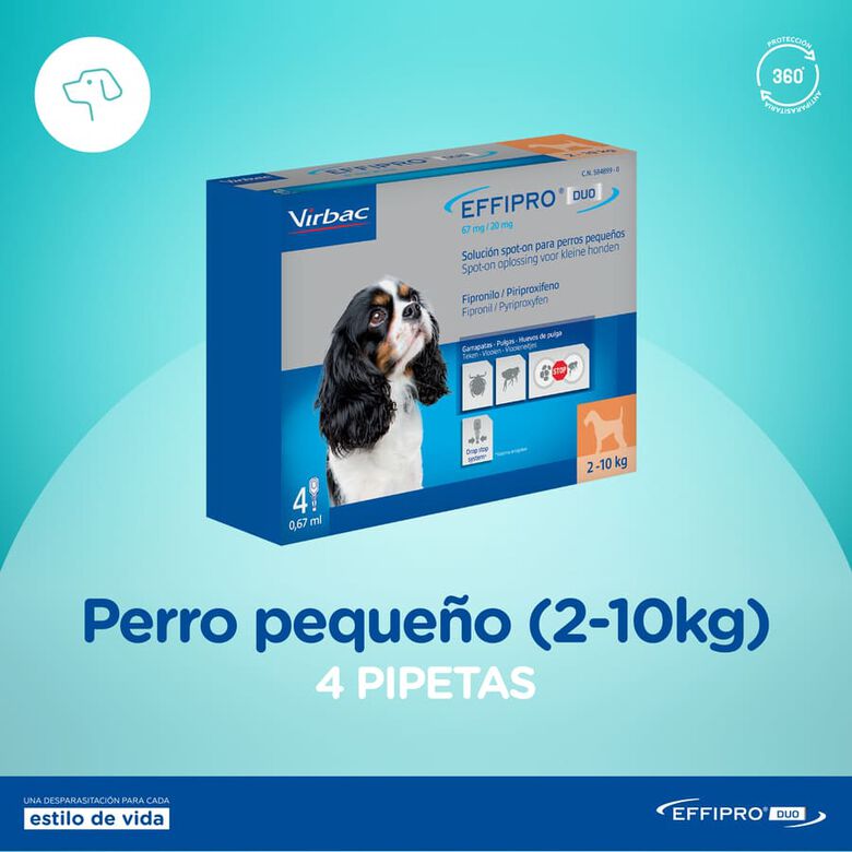 Effipro Duo pipetas antiparásitos para perros thumbnail