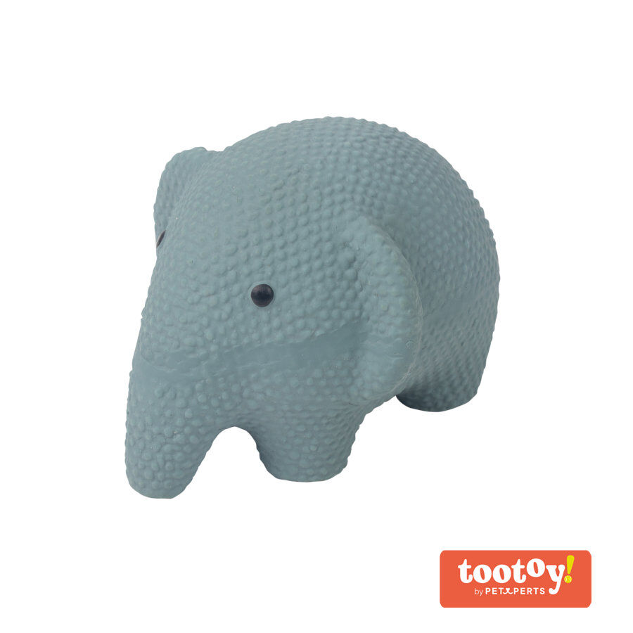 Tootoy! Puppy Mini Elephant Toy mordedor para cachorros, , large Imagen numero 1