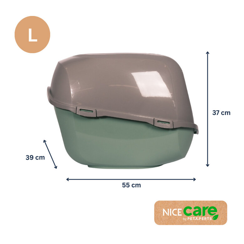 Nice Care Eco Arenero Smart Verde para gatos,  Imagen numero 2 Nice Care Eco Arenero Smart Verde para gatos, , large Imagen numero 2