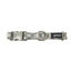 Gotoo Collar estampado cuadro vichy gris para perros, , large indicador imagen numero 1