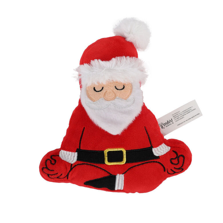 Wonder Christmas Yoga Santa peluche para perros thumbnail
