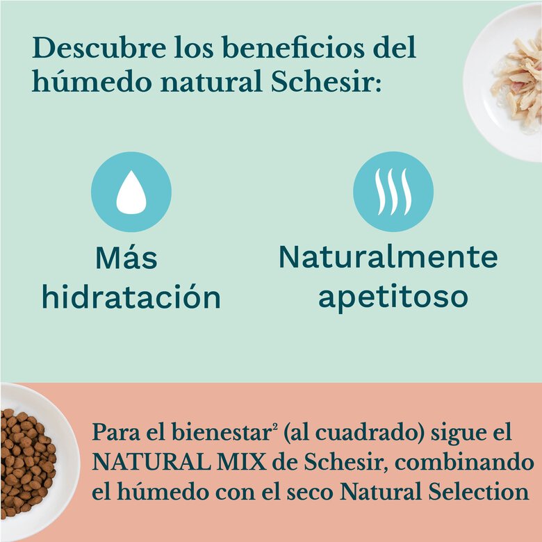 85 g Schesir Kitten pollo con aloe latas para gatitos,  Imagen numero 5 85 g Schesir Kitten pollo con aloe latas para gatitos, , large Imagen numero 5