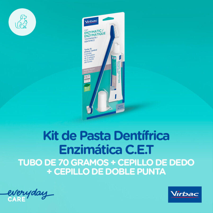 Virbac C.E.T Kit Dentífrico Enzimático para perros thumbnail