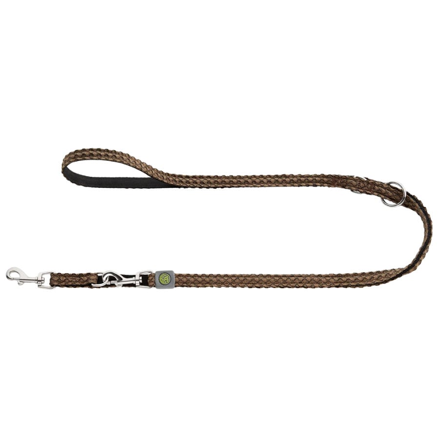 Hunter Hilo Correa de Entrenamiento marr&oacute;n para perros , , large Imagen numero 1