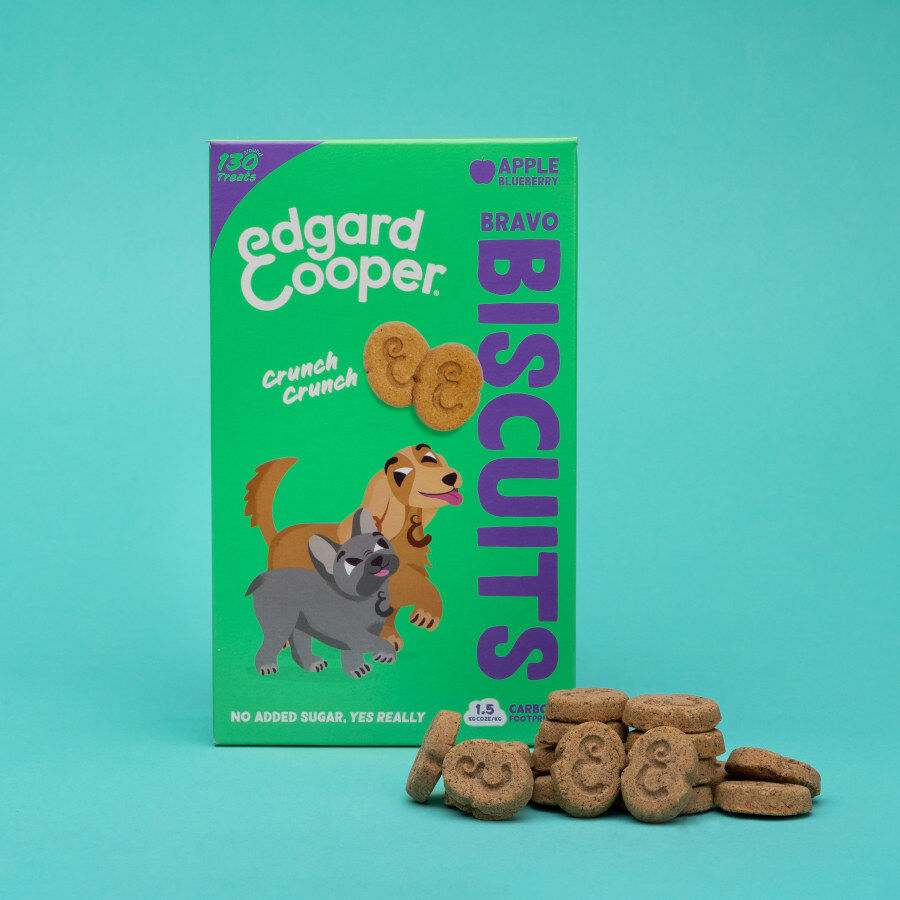 Edgard &amp; Cooper Galletas de Manzana para perros thumbnail