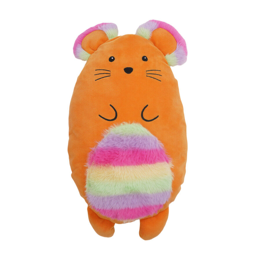 Tootoy! Peluche Rainbow Mouse Naranja para gatos thumbnail