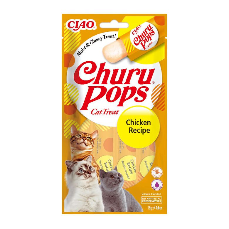 Churu Palitos Pops de Pollo para gatos