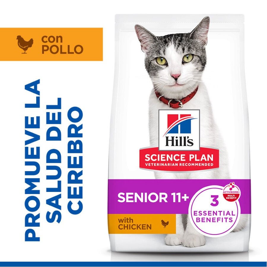 Hill's Science Plan Pienso Pollo para gatos seniors thumbnail