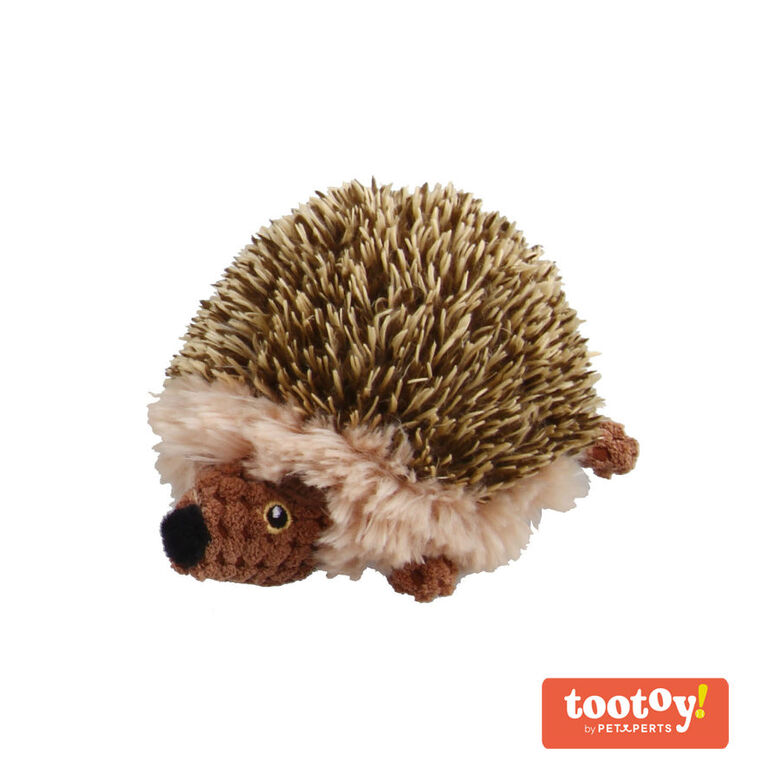Tootoy! Comfort Forest Hedgedog peluche con sonido para perros thumbnail