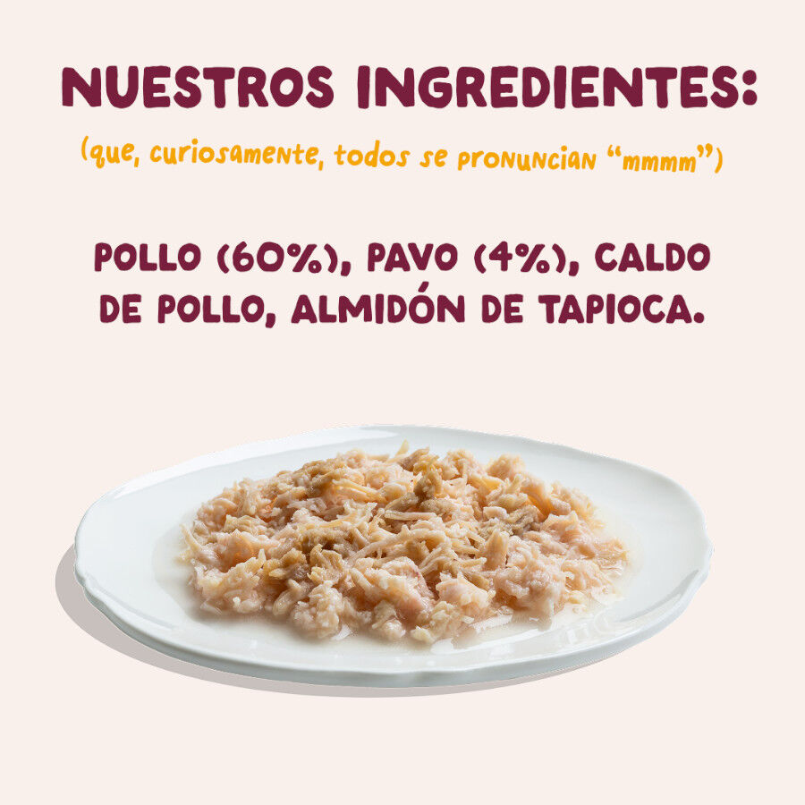 70 g Edgard & Cooper Filetes de Pollo y Pavo Lata para gatos, , large Imagen numero 6